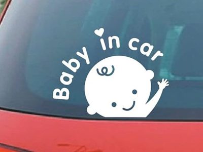 Αυτοκόλλητο αυτοκινήτου Baby in Car