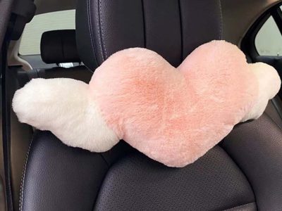 μαξιλάρι αυτοκινήτου heart pillow car headrest pillow